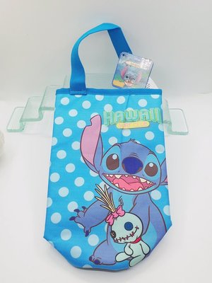 台灣正版授權迪士尼  史迪奇水壼袋冰霸杯袋隨行杯袋