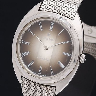 【精品廉售/手錶】Rado Jimplon雷達錶 超薄型 手動上鍊機械男腕錶*美品*瑞士精品