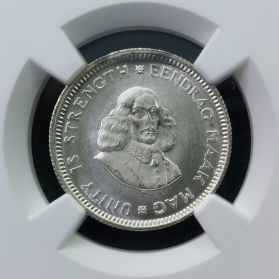 NGC MS66 南非1964年5分銀幣