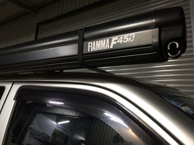【綠色工場】FIAMMA F45S 車邊帳 350 黑色 車邊帳篷 天幕 客廳帳 遮陽帳 露營車 車頂架 帳篷