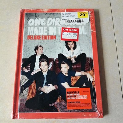 莉娜光碟店 原版 單向樂隊 One Direction 豪華版 made in the a.m CD 專輯@ry13553