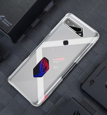 QinD ASUS ROG Phone 5 專用保護殼(可裝原廠風扇) 保護套 手機殼 獨特開孔設計高出鏡頭設計