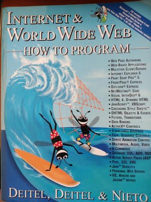 24《Internet & World Wide Web How to Program 1E 含光碟》│些微泛黃
