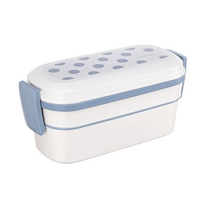 特價【優惠上新】日本ASVEL飯盒女雙層分隔便當盒可微波加熱上班族1人便攜餐盒套裝