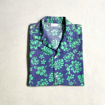 夏威夷經典 Aikane Hawaii Floral Print Shirt 純棉滿版印花 夏威夷衫 vintage
