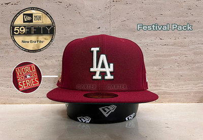 New Era LA Dodgers C-Town Festival Pack 59fifty 復古洛杉磯道奇世界大賽節慶全封帽