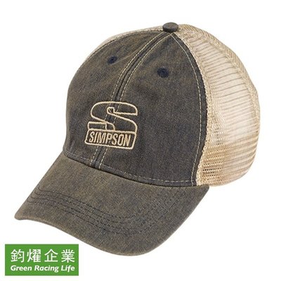 Simpson 賽車FIA Approved專業部品 品牌精品Low Pro Trucker Hat 棒球帽