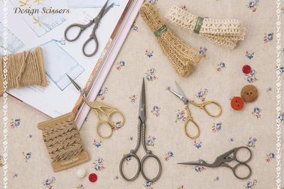 艾苗小屋-日本進口Scissors縫紉用復古小剪刀