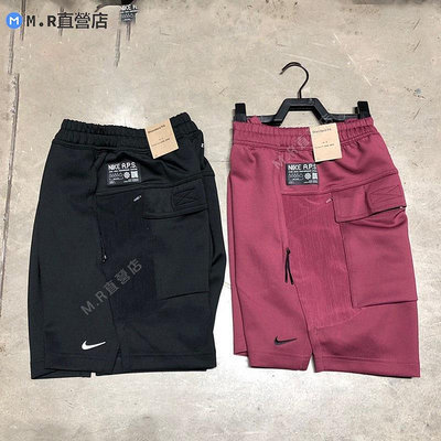 Nike 耐吉 男子 夏季新款 針織 工裝褲 透氣 寬鬆 運動 休閒 五分 短褲 DX0367