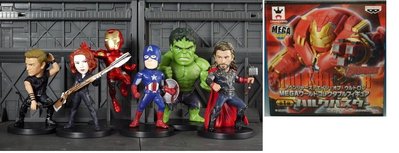 金錢貓雜貨 全新 MEGA WCF Marvel Avengers 2 + Hulkbuster 浩克毀滅者