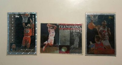 【郵幣新天地】早期 NBA籃球卡《102》三張一拍◎ 拍多少是多少，不提前結拍...《絕版籃球卡》
