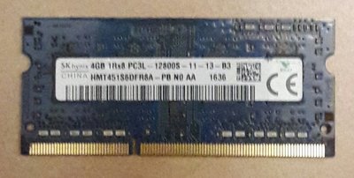 筆電記憶體 SK hynix (DDR3-1600)4G(高雄市)