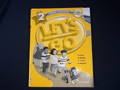 【考試院二手書】《Let’s Go 2》│Oxford University Press, USA│Ritsuko Nakata, Karen Frazier│(11F22)