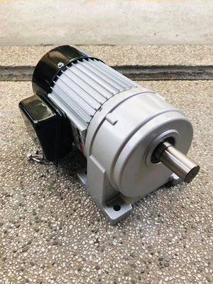 台製全新品 臥式1/2HP 單相 110/220V 180-1 減速馬達-扭力馬達-傳動馬達-三相減速馬達-中型減速馬達