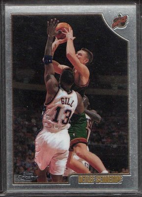 98-99 TOPPS CHROME PREVIEW #19 DETLEF SCHREMPF