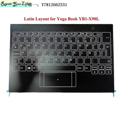 電腦零件聯想Yoga Book YB1-X90L YB1-X90F YB1-X91L YB1-X91F 觸摸鍵盤筆電配件