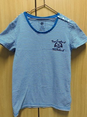 專櫃TIMBERLAND藍色細條紋Superdry Arnold Palmer VANS款T恤休閒風棉質上衣