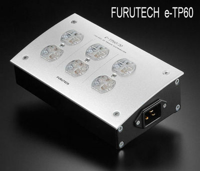 台中『崇仁音響發燒線材精品網』日本古河 【FURUTECH e-TP60】 專業電源分配器