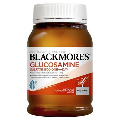 現貨 Blackmores Glucosamine 葡萄糖胺1500mg 180 顆