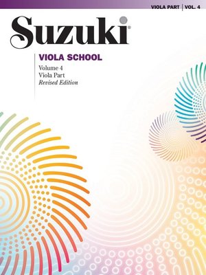 【599免運費】Suzuki Viola 鈴木中提琴【4】Viola Part, 　Alfred AP.0244S