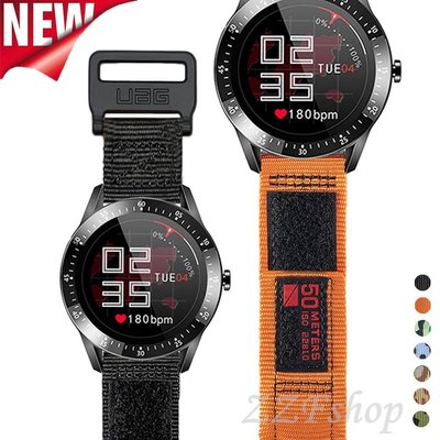 UAG魔鬼貼尼龍錶帶 20mm/22mm通用錶帶 適用三星華為手錶 Galaxy Watch Huawei 男表女表
