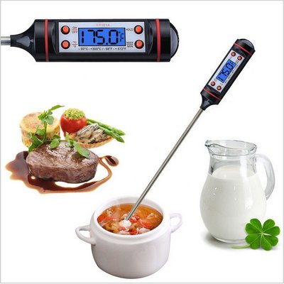 304不鏽鋼溫度計 探針式溫度計 食品溫度計 溫度計