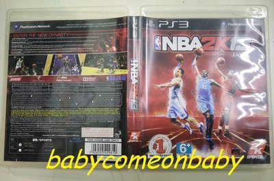 遊戲 PS3 NBA 2K 13 美國職籃 外殼