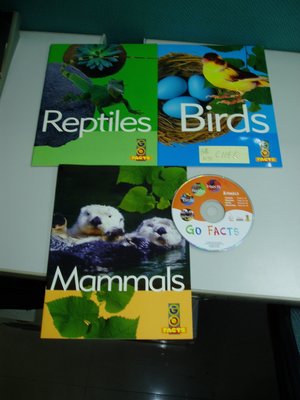 C1146-英文-CHERRY-Reptiles Mammals Birds-《3書1CD》---H2