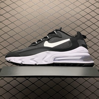 Nike Max 270 React 黑白 氣墊 休閒運動 慢跑鞋 CQ4598-071 男女鞋 情侶