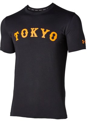 UNDER ARMOUR UA讀賣巨人 T-shirt TOKYO Baseball Mans 1359450 XXL 只有一件
