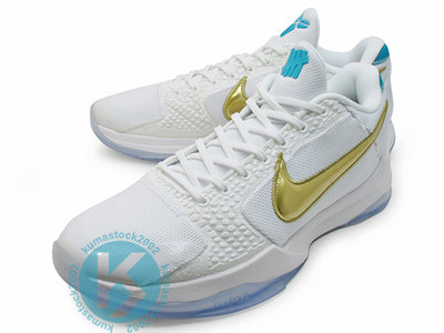 UNDEFEATED NIKE KOBE V 5 PROTRO WHAT IF 白金彩虹組合DB5551-900