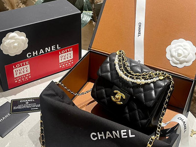【二手包包】Chanel 24 上新D2珍珠方胖子 就是我心心念念的夢中情包復古氛圍感瞬間拉滿 尺寸18cm NO211697