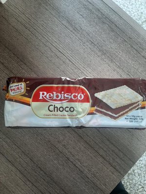 Rebisco可可風味夾心餅乾 cream-filled cracker sandwich