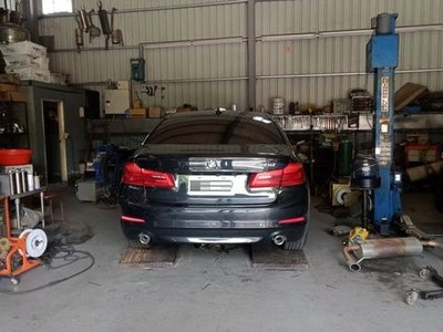 [排氣管工匠] BMW 520d 2021 原廠排氣管 內部結構改良 (全台獨家專利研究)