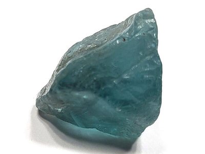 ***原礦屋*** 對應喉輪！寶石級美礦！A級斯里蘭卡清透藍色磷灰石原礦小標本3.023g！(礦標、冥想、靈修)