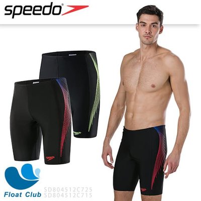 SPEEDO 男人 運動及膝泳褲 Placement (黑紅/黑黃) 馬褲