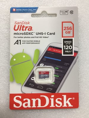 @淡水無國界@Sandisk Ultra microSD 256GB 記憶卡 SD卡 快閃記憶卡 手機大容量記憶卡 SD