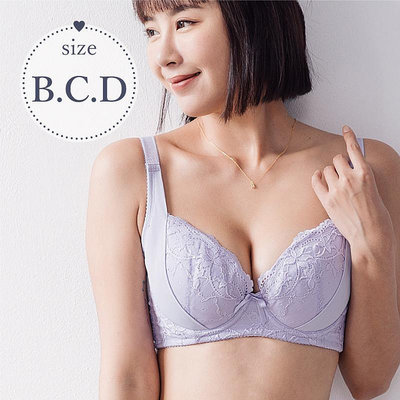 內衣/內衣/BCD涼感收副乳舒適集中調整小百合胸罩8113 台灣製