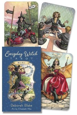 易匯空間 卡牌遊戲進口正版Everyday Witch Tarot日常女巫塔羅牌 迷你版（訂）YH3081