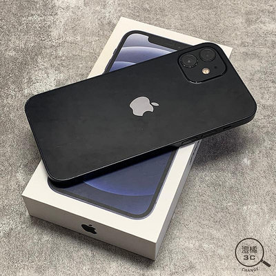 『澄橘』Apple iPhone 12 64G 64GB (6.1吋) 黑 二手《歡迎折抵》A65694