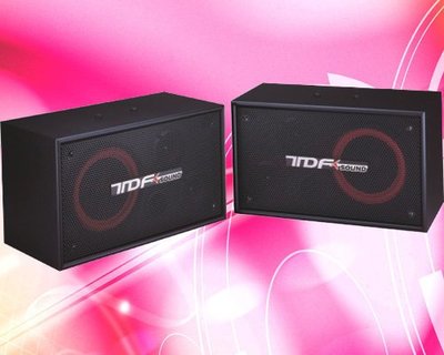 台灣鉿庫TDF PA-802專業吊掛式歌唱喇叭8吋低音兩音路三單體~輕鬆唱 超Q  美華 音圓