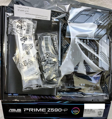 【二手雜貨鋪】華碩 PRIME Z590-P/CSM 主機板買錯還沒使用便宜賣