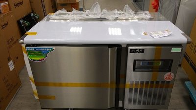 冠億冷凍家具行 台灣製瑞興4尺工作台冰箱(六格)/沙拉吧冰箱/風冷(自動除霜)/冷藏 Danfoss壓縮機