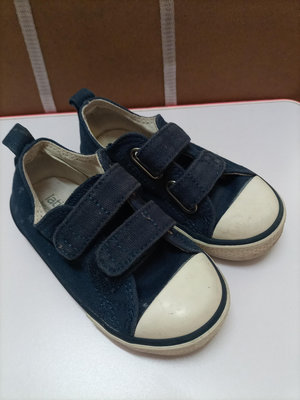 lativ KIDS深藍帆布運動童鞋(US7.EUR23.CM14)