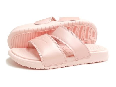 POMELO柚 NIKE BENASSI ULTRA SLIDE 珍珠雙帶 休閒 運動 拖鞋 女款 819717-605