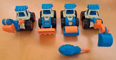 DIY拆裝工程車 拆卸玩具 組裝玩具 交通造型玩具 零件拆裝