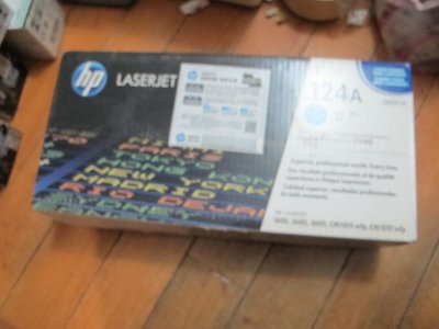 HP 124A 籃色【彩色原廠盒裝碳匣】Q6001A Q6001 124A  現貨2013年製