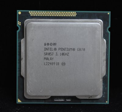 Intel Pentium G870 雙核盒裝正式版 (1155 3.1G)非 G840 G850 G860