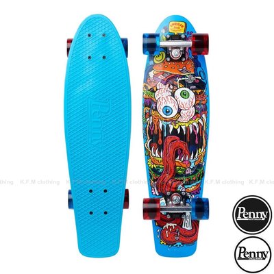 【 K.F.M 】Penny Skateboards BURGER MONSTER 膠板 交通板 滑板 27吋 漢堡怪物