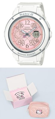 日本正版 CASIO 卡西歐 Baby-G BGA-150KT-7BJR HELLO KITTY 女錶 手錶 日本代購